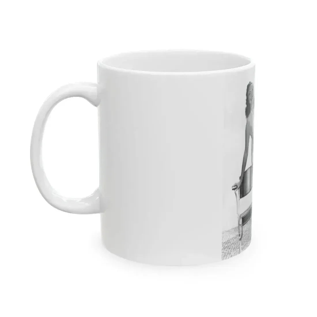 Coleen Gray #19 (Vintage Female Icon) White Coffee Mug - Go Mug Yourself