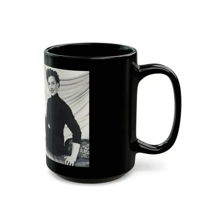 Coleen Gray #29 (Vintage Female Icon) Black Coffee Mug - Go Mug Yourself