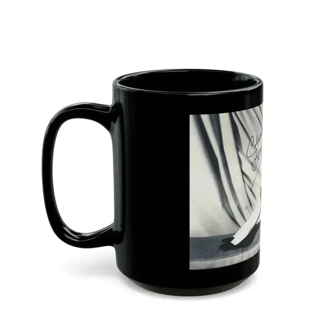 Coleen Gray #29 (Vintage Female Icon) Black Coffee Mug - Go Mug Yourself