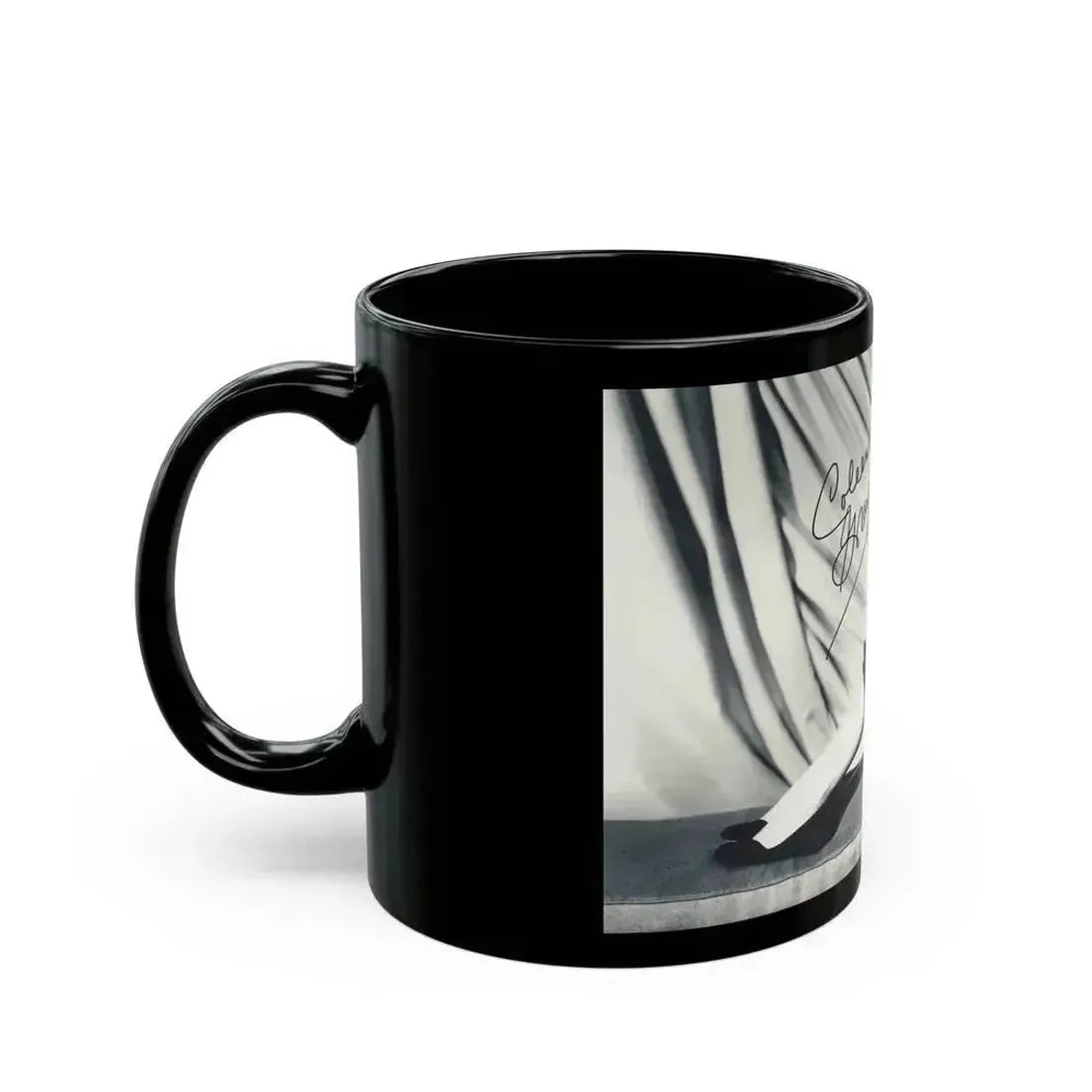 Coleen Gray #29 (Vintage Female Icon) Black Coffee Mug - Go Mug Yourself