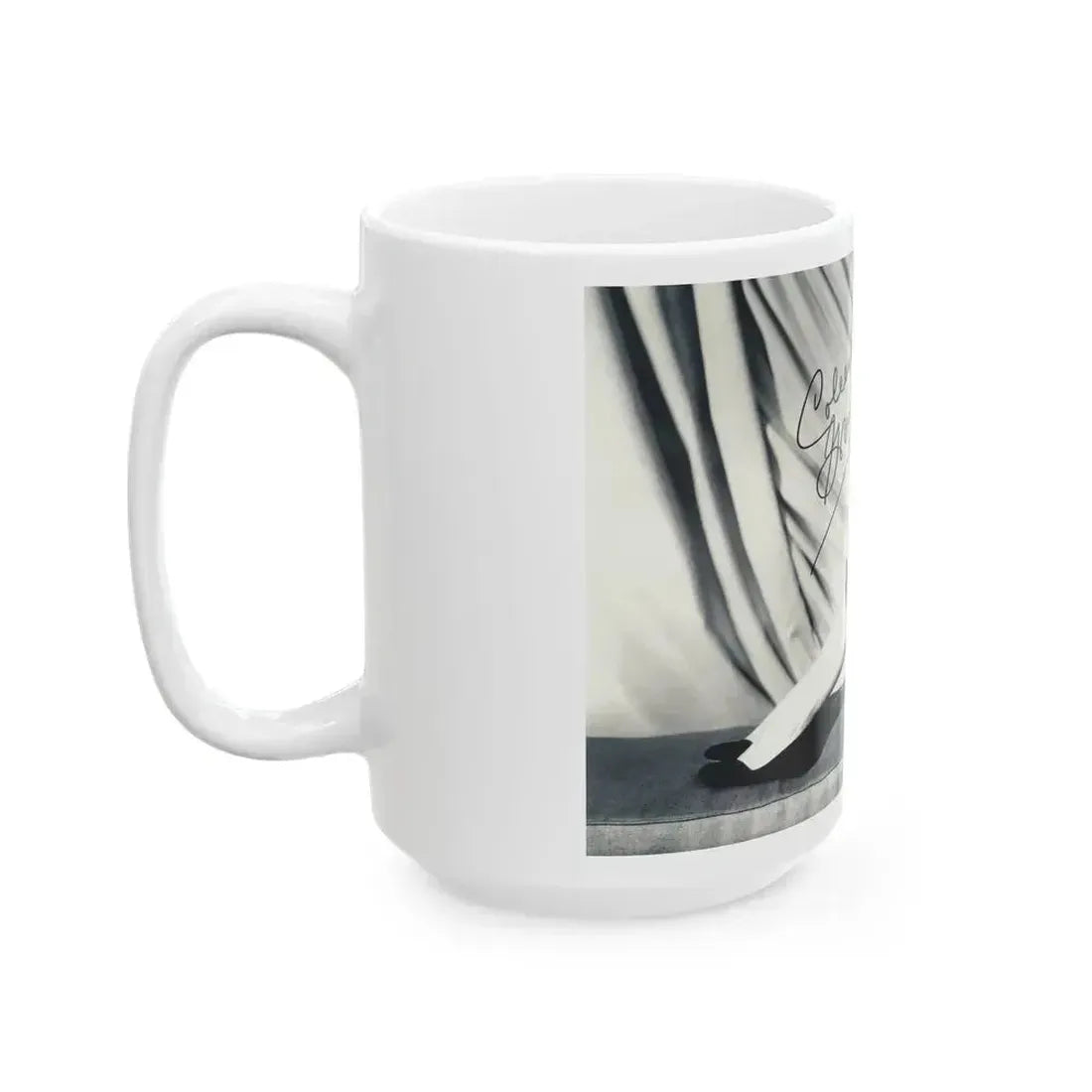 Coleen Gray #29 (Vintage Female Icon) White Coffee Mug - Go Mug Yourself