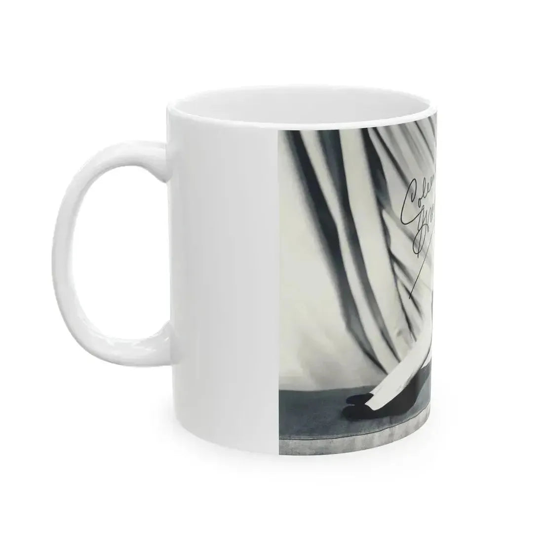 Coleen Gray #29 (Vintage Female Icon) White Coffee Mug - Go Mug Yourself