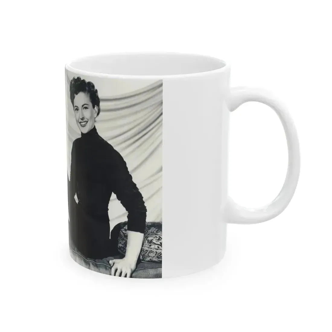 Coleen Gray #29 (Vintage Female Icon) White Coffee Mug - Go Mug Yourself