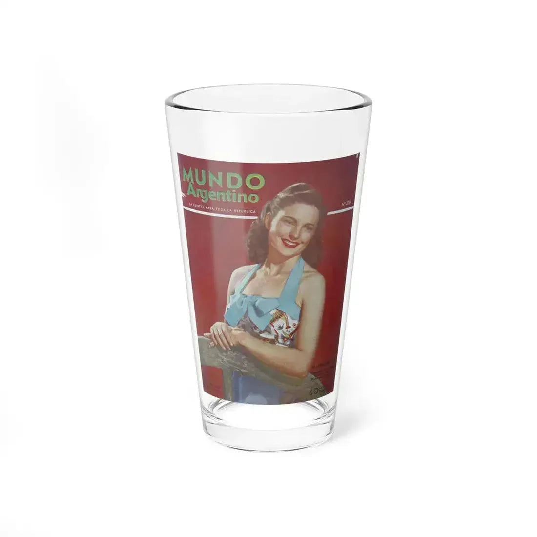 Coleen Gray #45 - Mag. Cover (Vintage Female Icon) Pint Glass 16oz 16oz - Go Mug Yourself