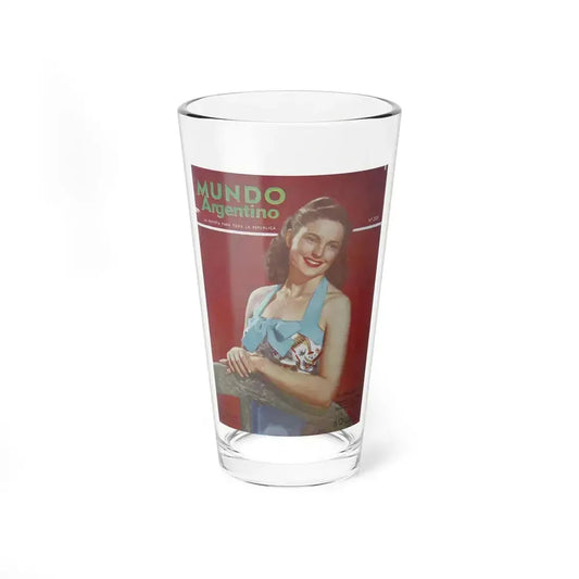 Coleen Gray #45 - Mag. Cover (Vintage Female Icon) Pint Glass 16oz 16oz - Go Mug Yourself