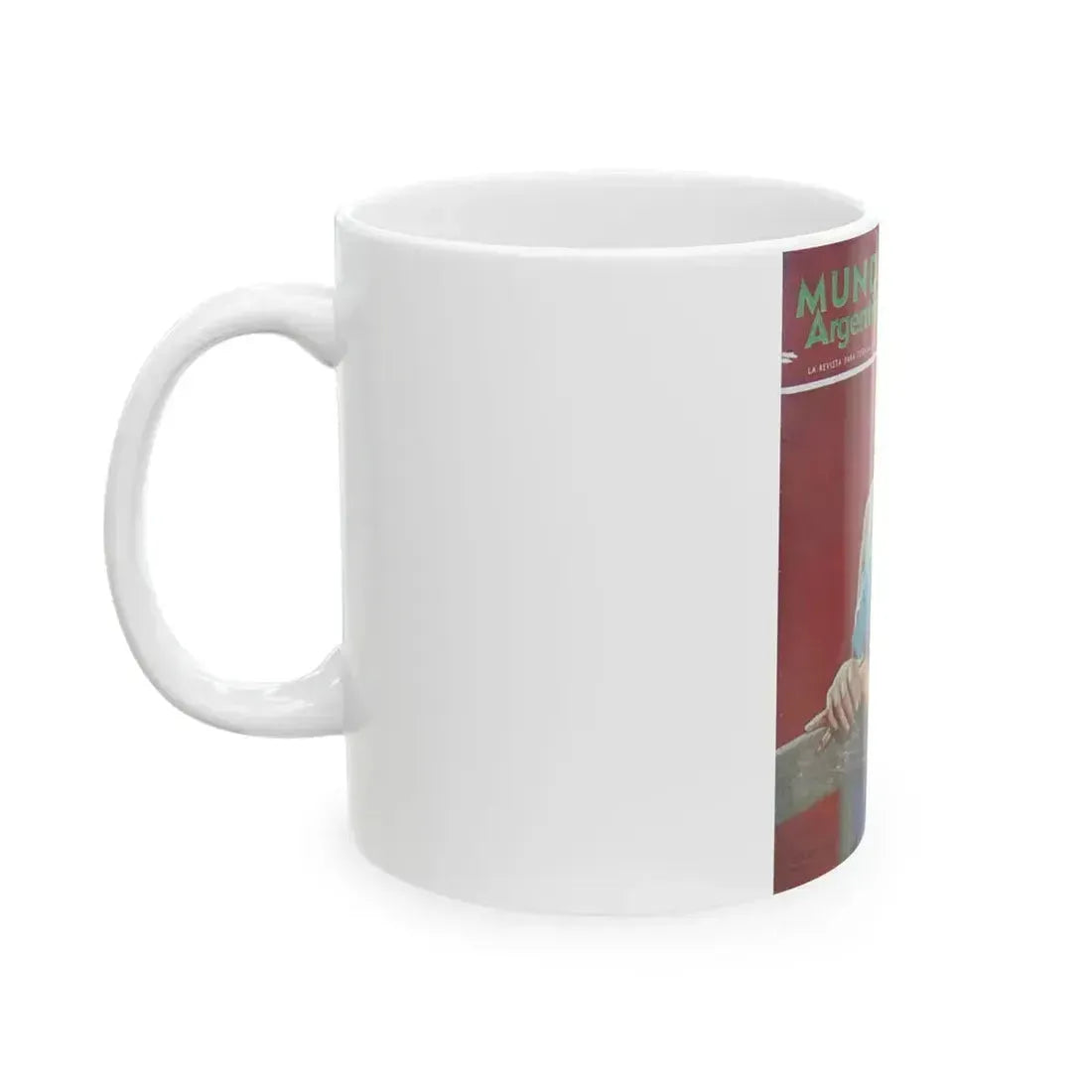 Coleen Gray #45 - Mag. Cover (Vintage Female Icon) White Coffee Mug - Go Mug Yourself