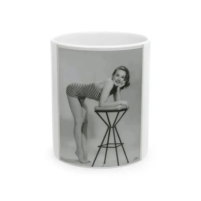 Coleen Gray #50 (Vintage Female Icon) White Coffee Mug 11oz - Go Mug Yourself