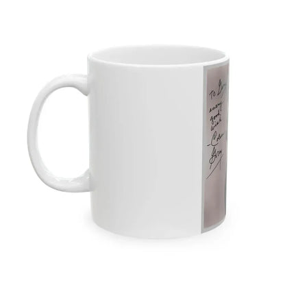 Coleen Gray #76 (Vintage Female Icon) White Coffee Mug - Go Mug Yourself