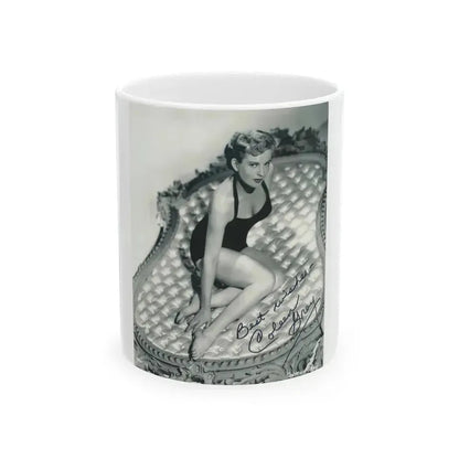 Coleen Gray #79 (Vintage Female Icon) White Coffee Mug 11oz - Go Mug Yourself