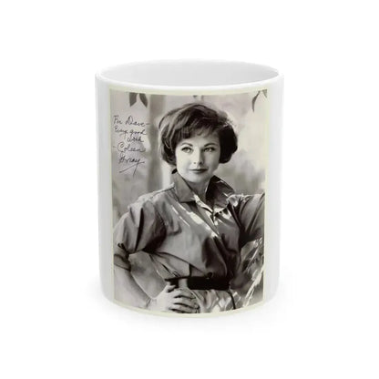 Coleen Gray #84 (Vintage Female Icon) White Coffee Mug 11oz - Go Mug Yourself