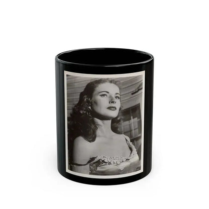 Coleen Gray #88 (Vintage Female Icon) Black Coffee Mug 11oz - Go Mug Yourself