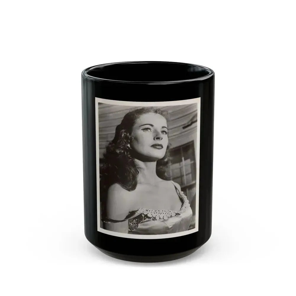 Coleen Gray #88 (Vintage Female Icon) Black Coffee Mug 15oz - Go Mug Yourself