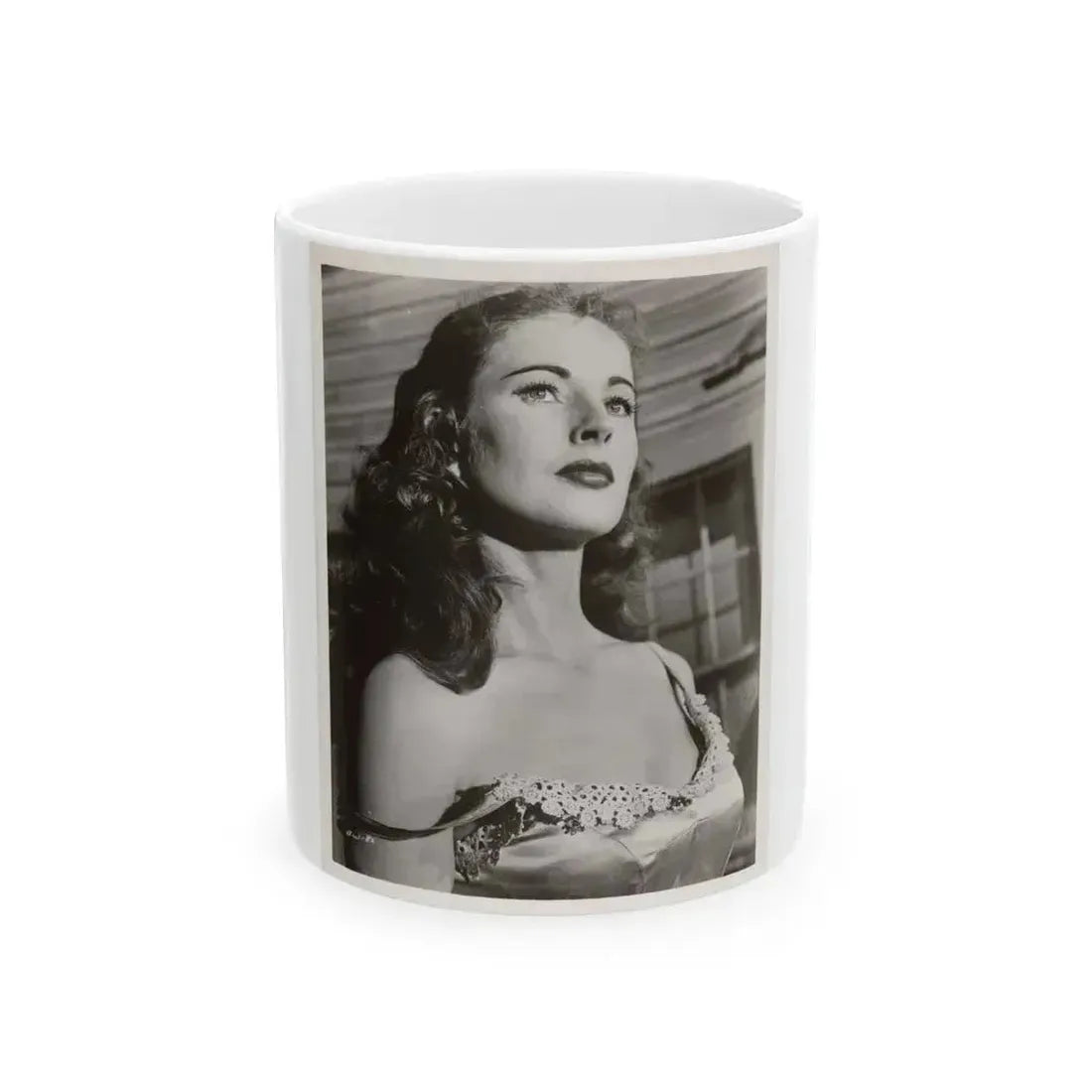 Coleen Gray #88 (Vintage Female Icon) White Coffee Mug 11oz - Go Mug Yourself