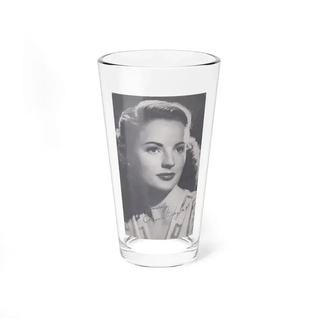 Coleen Gray #93 (Vintage Female Icon) Pint Glass 16oz 16oz - Go Mug Yourself