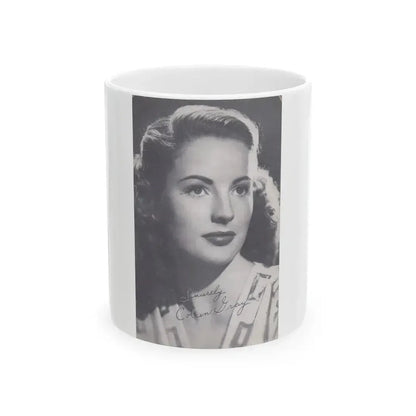 Coleen Gray #93 (Vintage Female Icon) White Coffee Mug 11oz - Go Mug Yourself