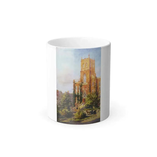 Colin Campbell Cooper (1856-1937) Hunter College, New York City - oil on canvas c1915 - Color Changing Mug 11oz 11oz - Go Mug Yourself