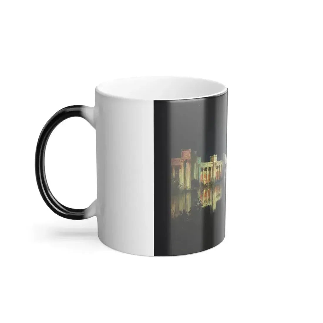 Colin Campbell Cooper (1856-1937) Palace of Fine Arts, San Francisco - c1915 - Color Changing Mug 11oz - Go Mug Yourself