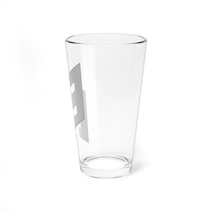 Collar rate insignia of a United States Navy seaman garrison (United States) (Military Rank) Pint Glass 16oz - Go Mug Yourself