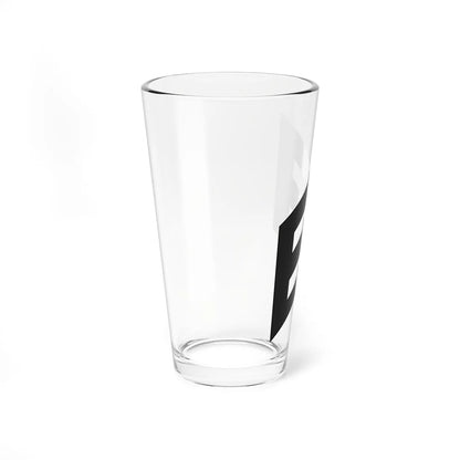 Collar rate insignia of a United States Navy seaman subdued (United States) (Military Rank) Pint Glass 16oz - Go Mug Yourself