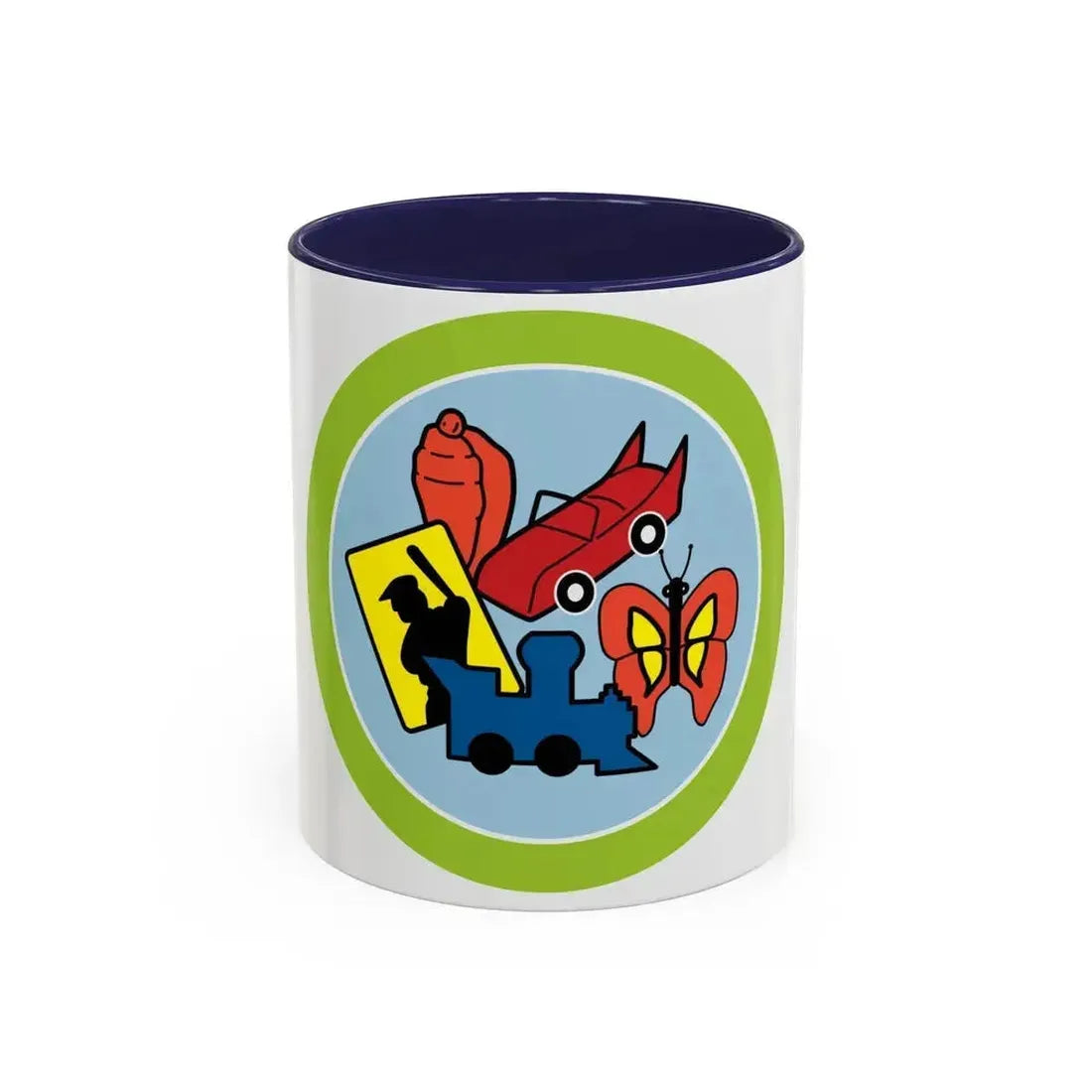 Collections (Boy Scout Merit Badge) Accent Coffee Mug 11oz Navy - Go Mug Yourself