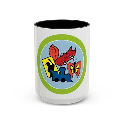 Collections (Boy Scout Merit Badge) Accent Coffee Mug 15oz Black - Go Mug Yourself