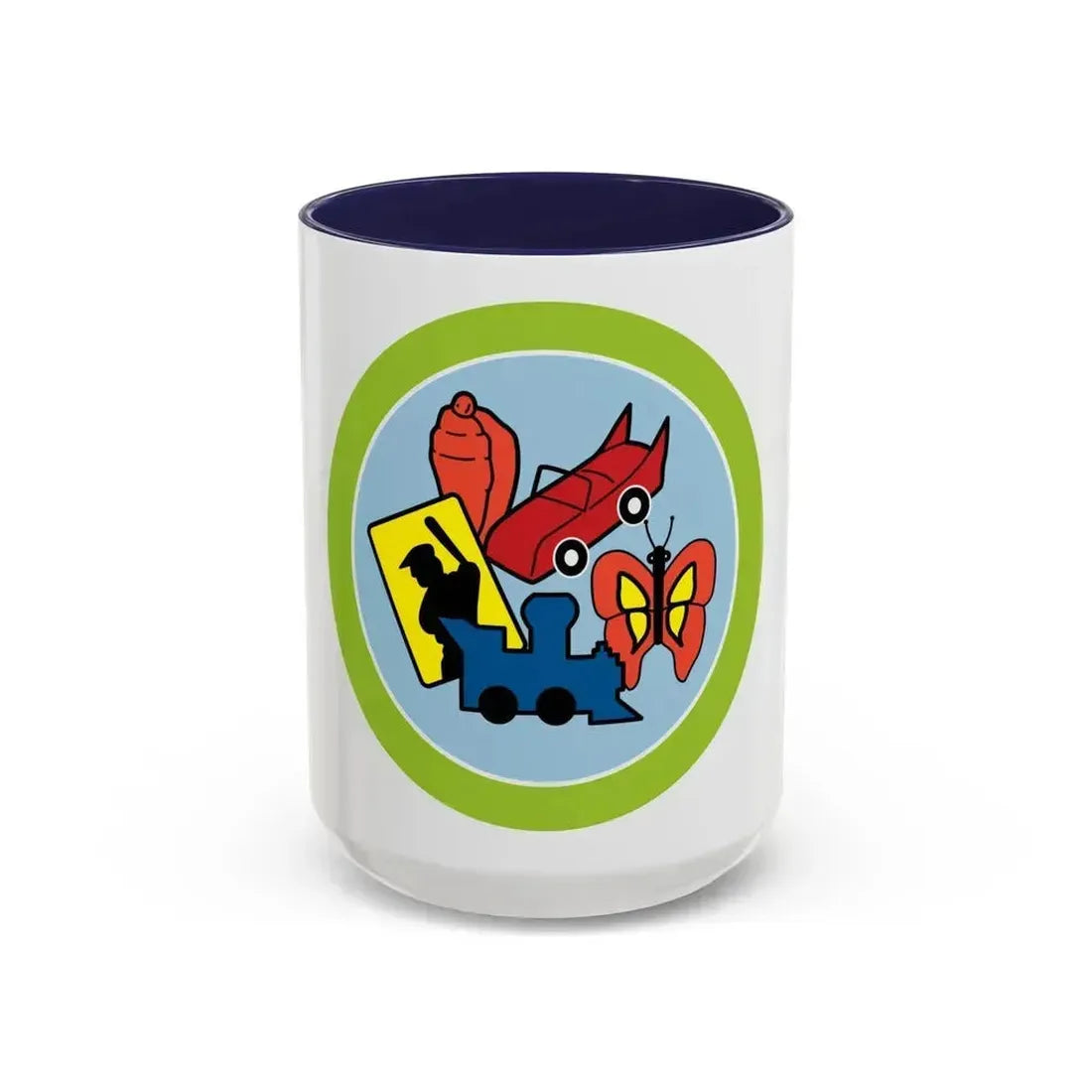 Collections (Boy Scout Merit Badge) Accent Coffee Mug 15oz Navy - Go Mug Yourself