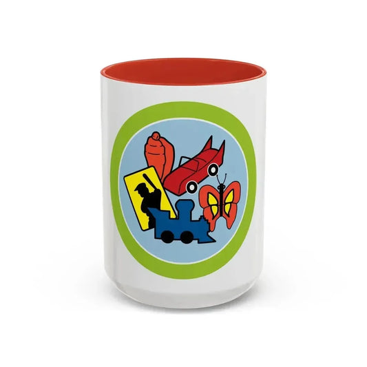 Collections (Boy Scout Merit Badge) Accent Coffee Mug 15oz Red - Go Mug Yourself