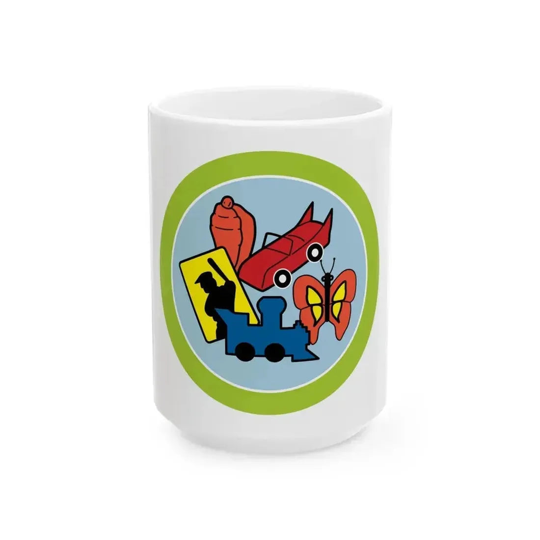 Collections (Boy Scout Merit Badge) White Coffee Mug 15oz - Go Mug Yourself