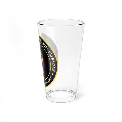 College of Information and Cyberspace - Pint Glass 16oz-Go Mug Yourself