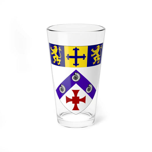 College of St Hild and St Bede Durham arms (England) (Coat of Arms) Pint Glass 16oz 16oz - Go Mug Yourself