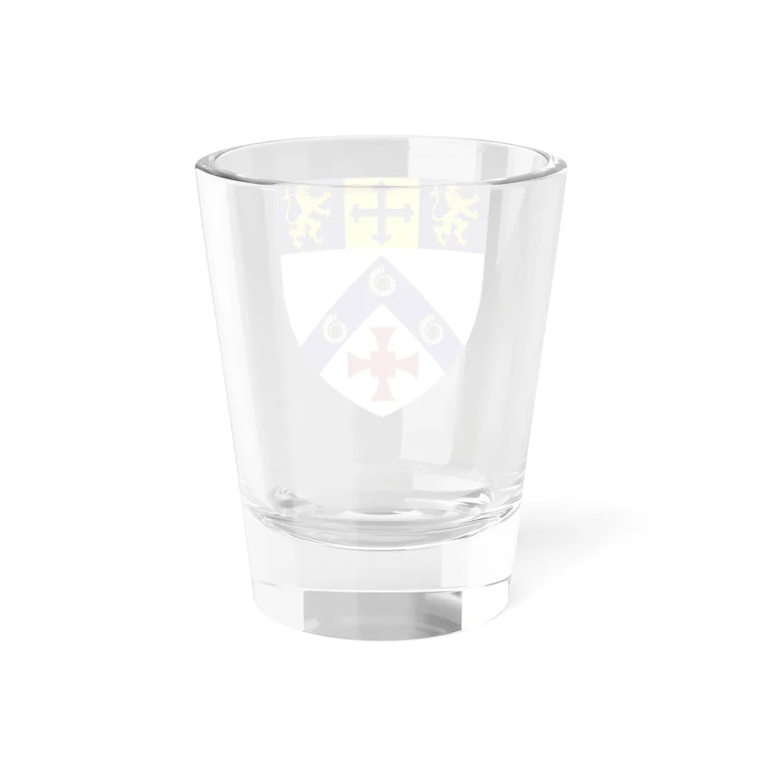 College of St Hild and St Bede Durham arms (England) (Coat of Arms) Shot Glass 1.5oz - Go Mug Yourself