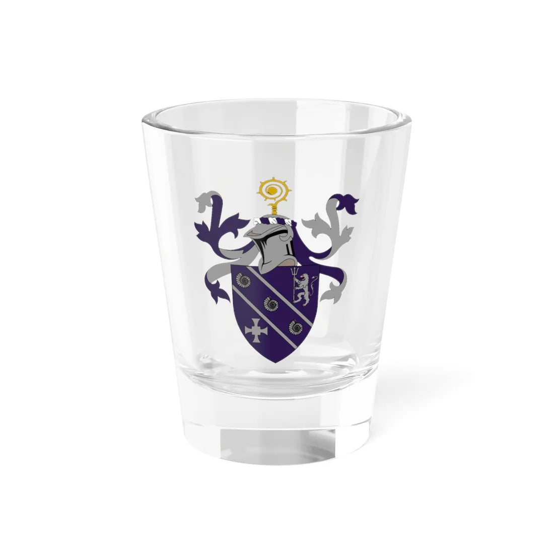 College of St Hild Durham (England) (Coat of Arms) Shot Glass 1.5oz 1.5oz - Go Mug Yourself