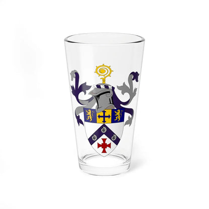 College of St Hild  St Bede Durham (England) (Coat of Arms) Pint Glass 16oz 16oz - Go Mug Yourself
