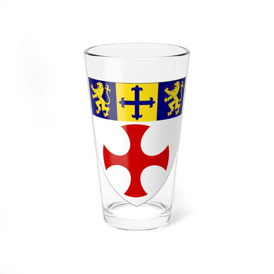 College of the Venerable Bede Durham arms (England) (Coat of Arms) Pint Glass 16oz 16oz - Go Mug Yourself