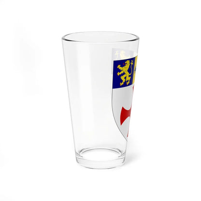 College of the Venerable Bede Durham arms (England) (Coat of Arms) Pint Glass 16oz - Go Mug Yourself