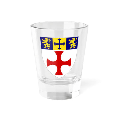 College of the Venerable Bede Durham arms (England) (Coat of Arms) Shot Glass 1.5oz 1.5oz - Go Mug Yourself