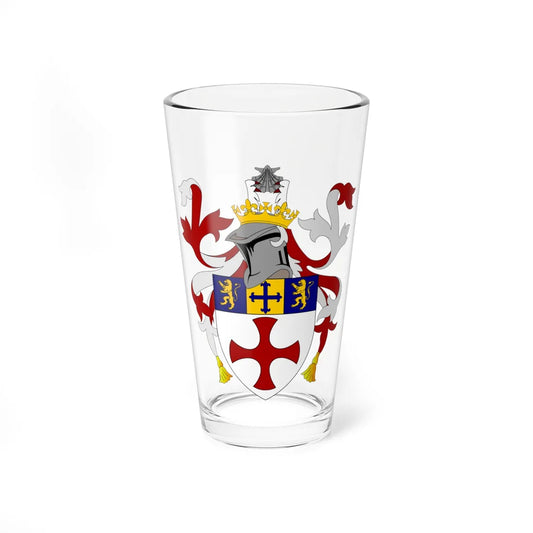 College of the Venerable Bede (England) (Coat of Arms) Pint Glass 16oz 16oz - Go Mug Yourself