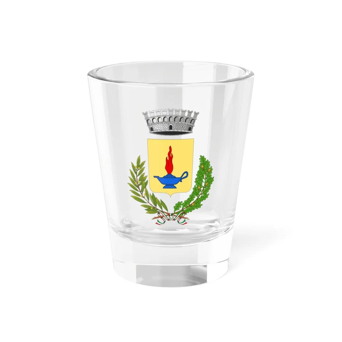 Colletorto-Stemma (Italy) (Coat of Arms) Shot Glass 1.5oz 1.5oz - Go Mug Yourself