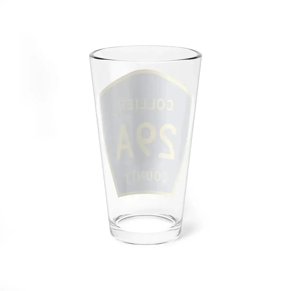 Collier County 29A (Florida) (Road Sign) Pint Glass 16oz - Go Mug Yourself