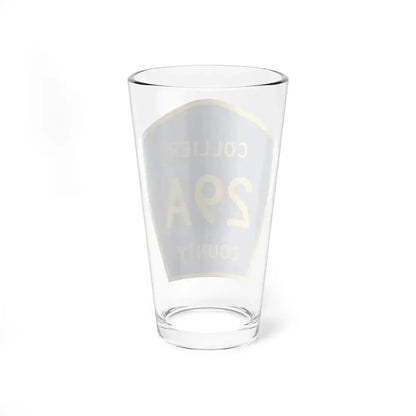 Collier County 29A (Florida) (Road Sign) Pint Glass 16oz - Go Mug Yourself
