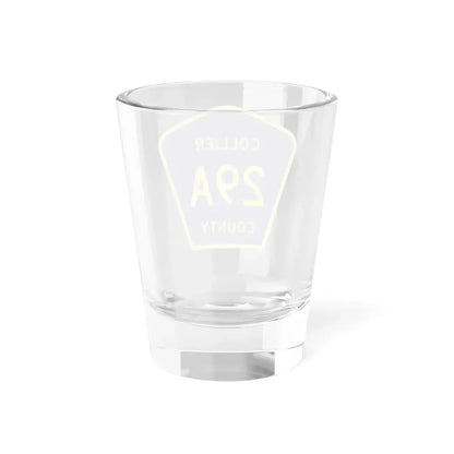 Collier County 29A (Florida) (Road Sign) Shot Glass 1.5oz - Go Mug Yourself