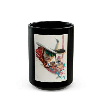 Collier's cover, January 1931 - Black Coffee Mug 15oz - Go Mug Yourself