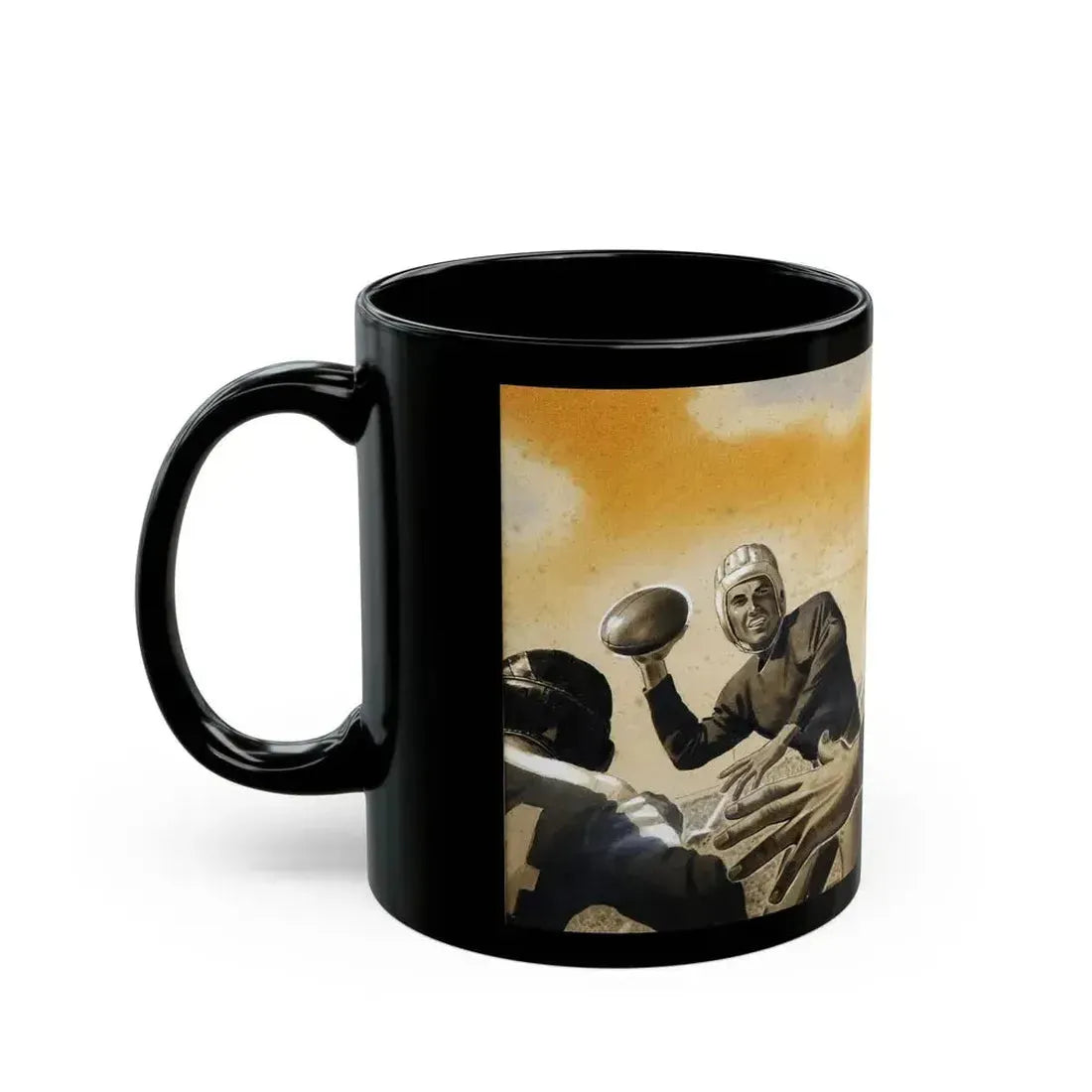 Collier's Magazine Story Illustration, 1939 - Black Coffee Mug - Go Mug Yourself