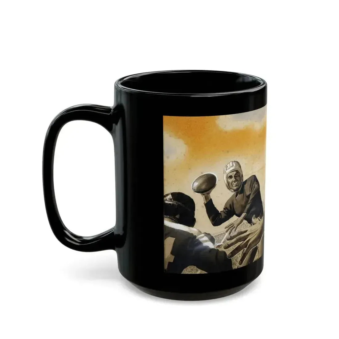 Collier's Magazine Story Illustration, 1939 - Black Coffee Mug - Go Mug Yourself