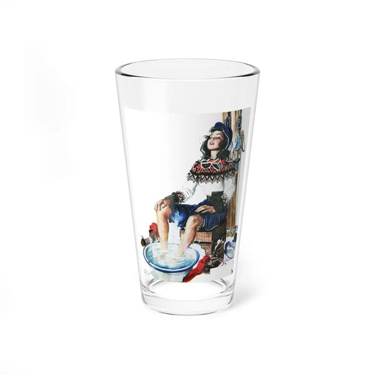 Colliers cover illustration, December 20th, 1947 - Pint Glass 16oz-16oz-Go Mug Yourself