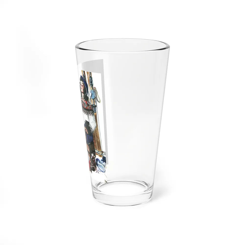 Colliers cover illustration, December 20th, 1947 - Pint Glass 16oz-Go Mug Yourself