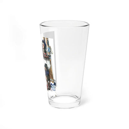 Colliers cover illustration, December 20th, 1947 - Pint Glass 16oz-Go Mug Yourself