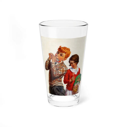 Collier's cover illustration, November 10, 1928 - Pint Glass 16oz-16oz-Go Mug Yourself