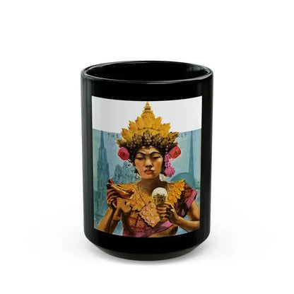 Colliers cover illustration, September 23th, 1939 - Black Coffee Mug 15oz - Go Mug Yourself