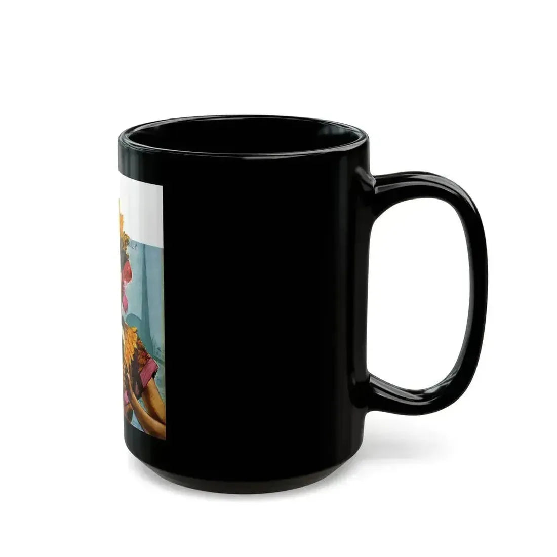 Colliers cover illustration, September 23th, 1939 - Black Coffee Mug - Go Mug Yourself